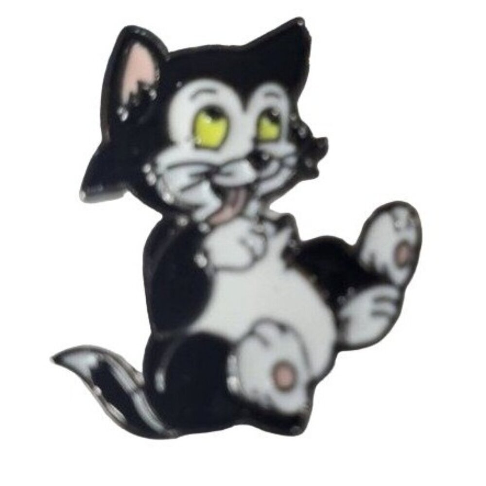 Figaro Cat Lapel Pin Pinocchio Pet Badge Pin Brooch Accessories Jewelry Gift